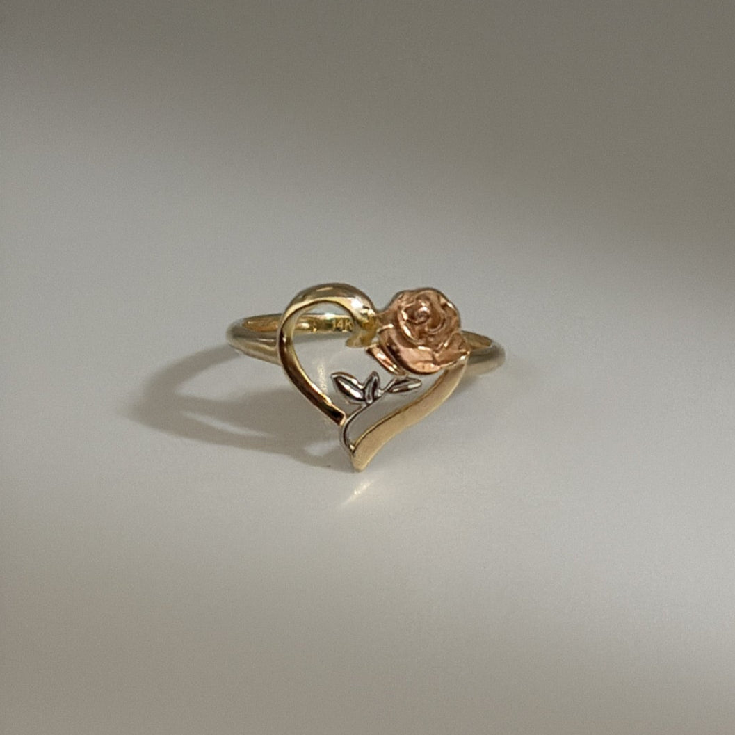 14k rose ring