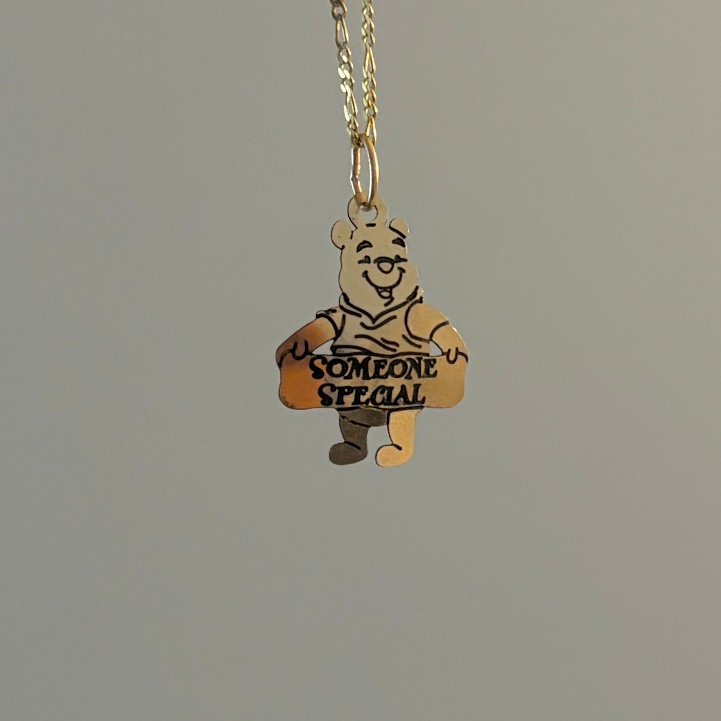 Vintage 14K Gold Winnie the Pooh Charm