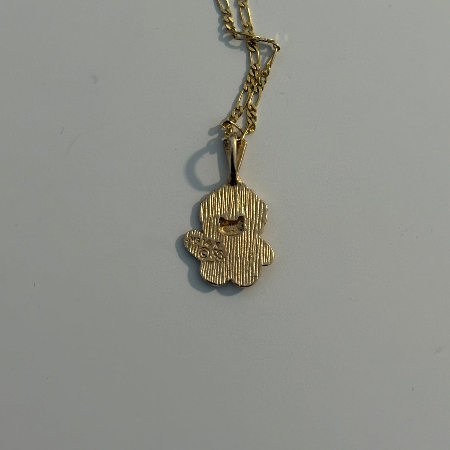 Vintage Teddy Bear Charm -14K Gold by Michael Anthony (1986)