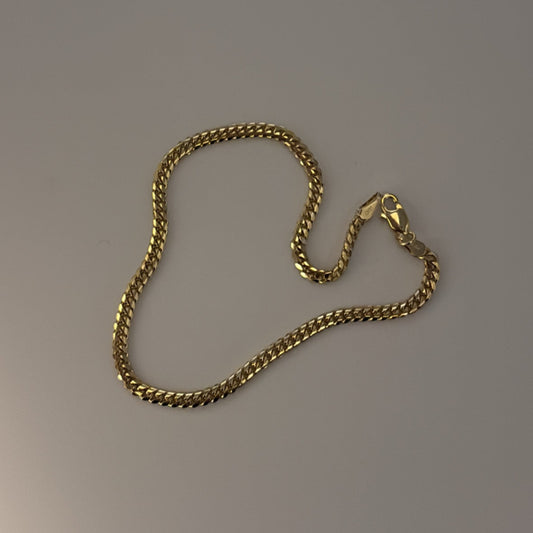 14k cuban bracelet