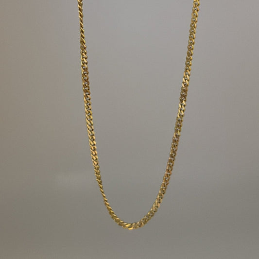 10k vintage cuban chain