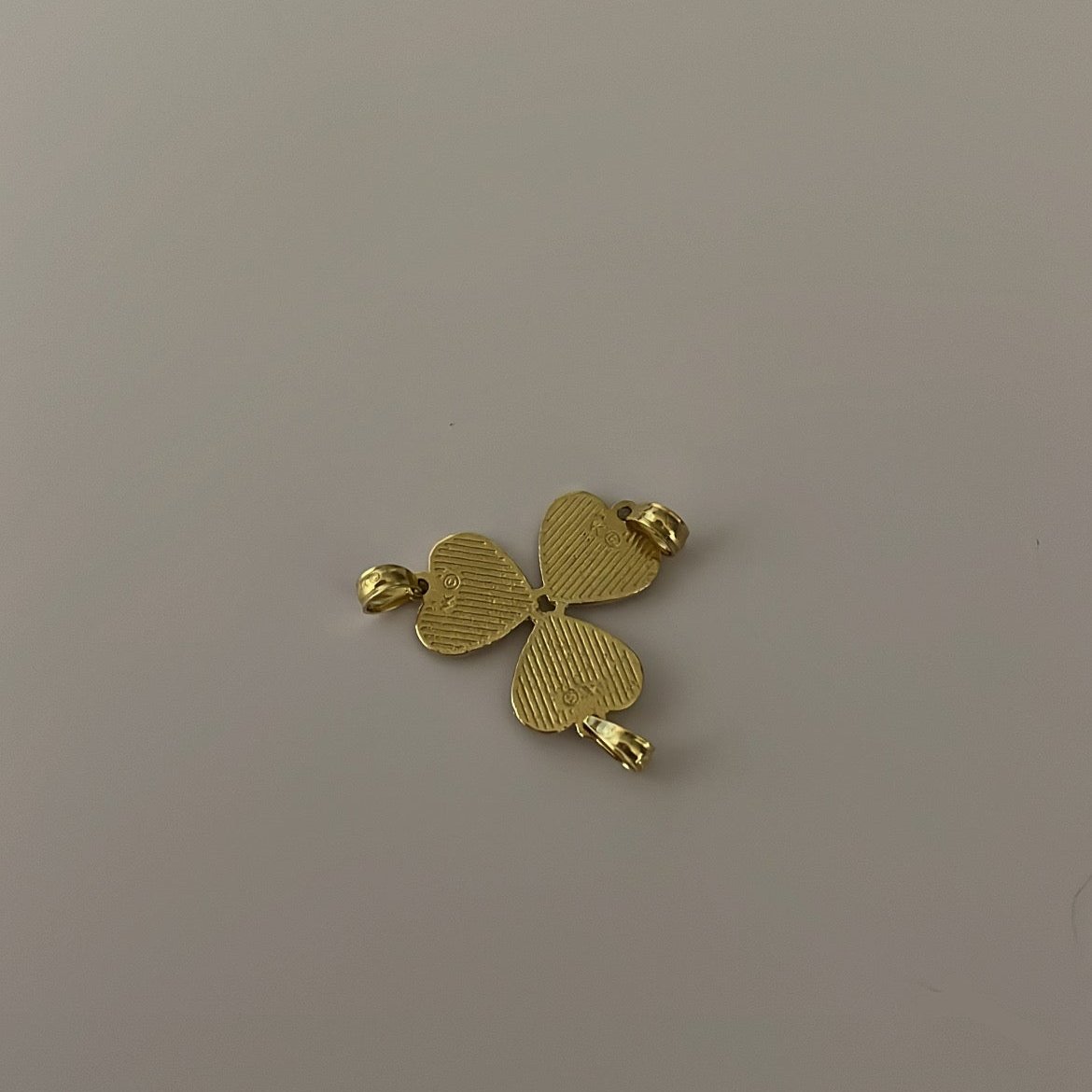 14k solid gold (3) best friends break-apart charms