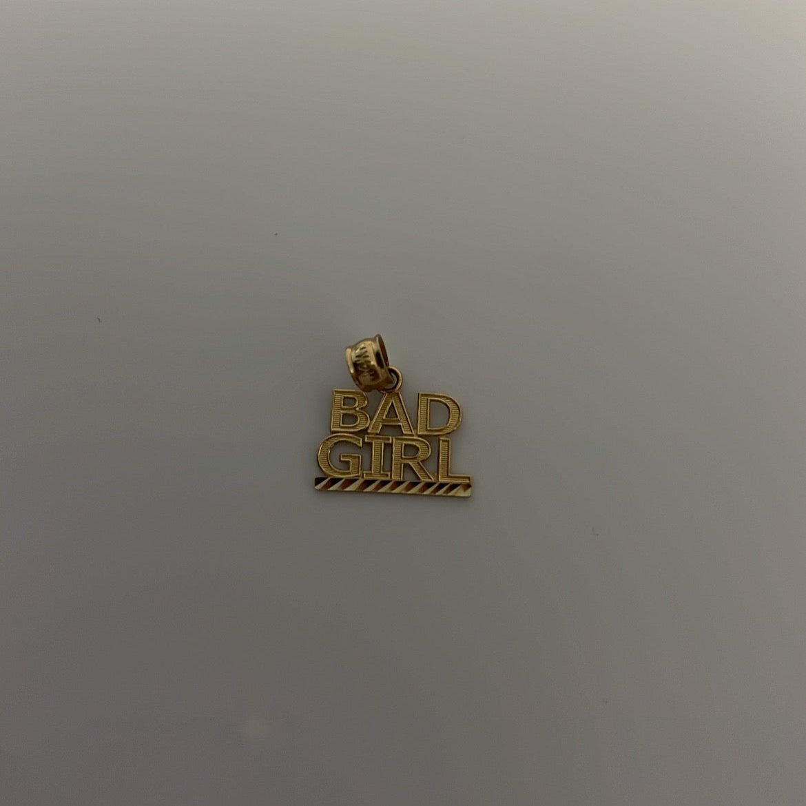 14K BAD GIRL CHARM