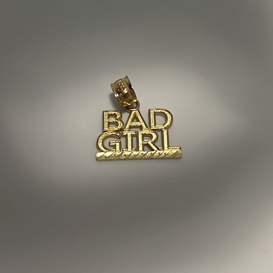 14K BAD GIRL CHARM