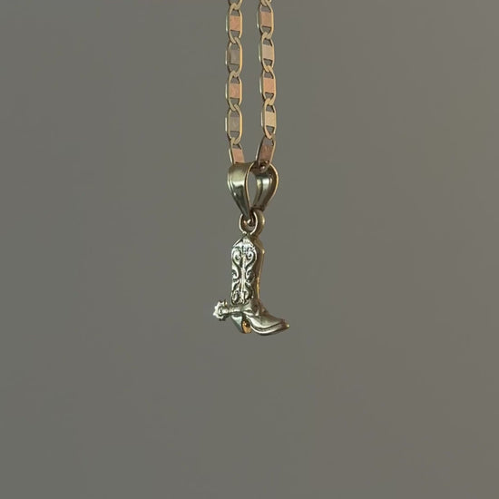 cowboy boot charm 